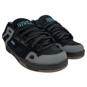 DVS Comanche Shoes Mens Size 13 Black Gray Comanche Skateboarding Sneakers